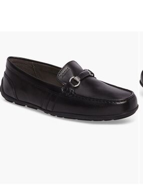 Geox Fast Bit Black Loafer - Kids